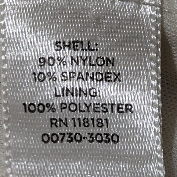 Christopher & Banks Women's Floral Lace Blouse Size M Tan Brown - Picture 8 of 8